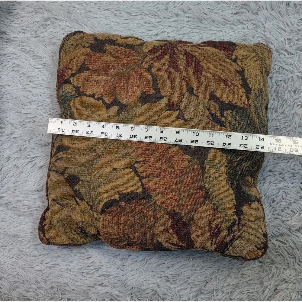 Vintage Set Of 2 Throw Pillows Floral Home‎ Decor Art Comfort